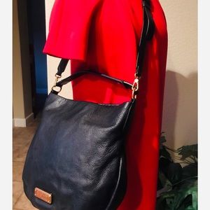 Marc By Marc Jacobs black leather handbag